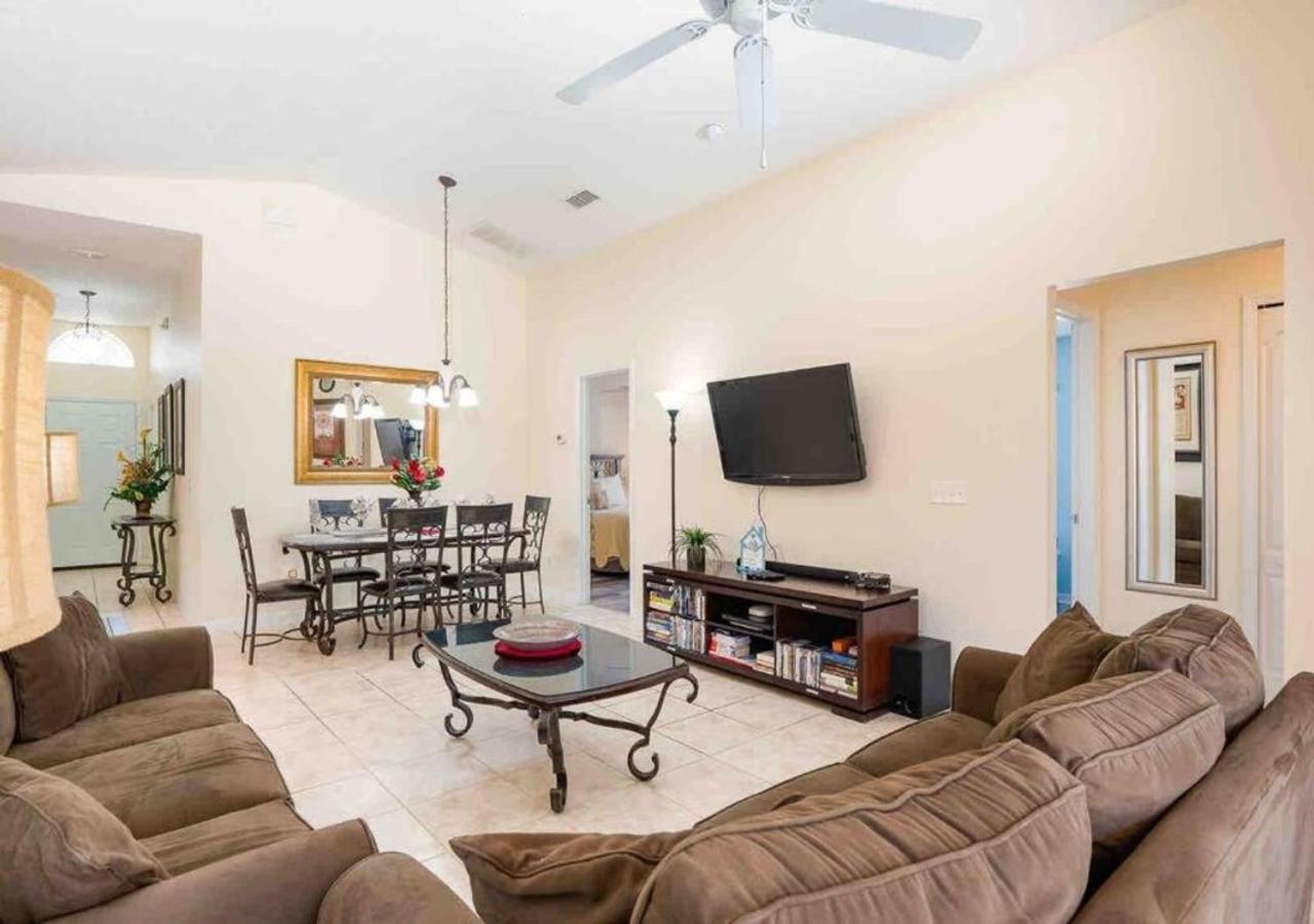5 Bedroom, 7 Bed , 3 Bathroom Midterm Rental Home With Pool And Game Room, Near Disney Davenport Ngoại thất bức ảnh